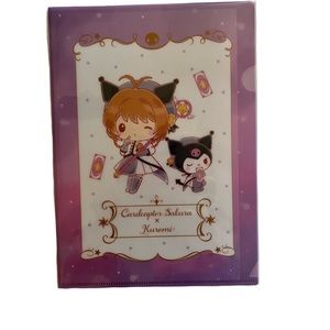 Sanrio Japan Exclusive! Cardcaptor Sakura x Kuromi A5 Folder